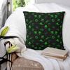 Aliens And UFOs Pattern Square Pillowcase Pillow Cover Cushion Zip Decorative Comfort Throw Pillow for Home Living Room
