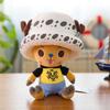 14-20cm One Piece Japan Anime Plush Toys Luffy Chopper Ace Figure Stuffed Dolls Cute Cartoon Doll Children Xmas Gifts