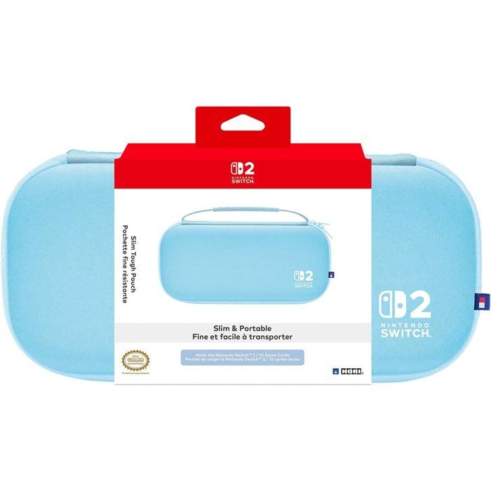 Housse de transport - Nintendo Switch 2 - Hori - Protection rigide - Bleu