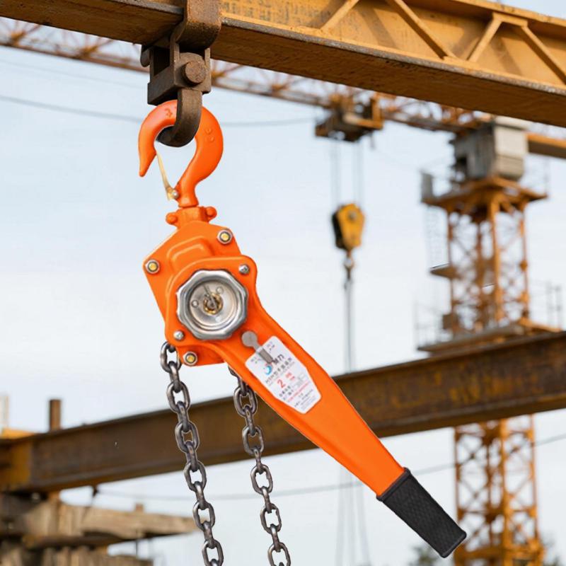 0.75 Ton/1.5 Ton/2 Ton Manual Ratchet Lever Hoist Hand Chain Coist Pulley Block Wire Rope Tensioner Lifting Fastening Tool