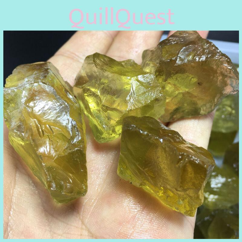 Elegant 100g Brazil's Beautiful Natural Topaz Rough Mineral Crystal Specimens For Decorative And Healing Purposes