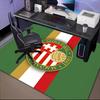 Hungarian Football Emblem Rug Office Floor Mat - Machine Washable for Bedroom, Bedroom, Livingroom, Room Decor Fan Gifts Christmas