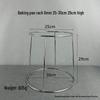 Stainless Steel Double Layer Seafood & Dessert Platter Stand