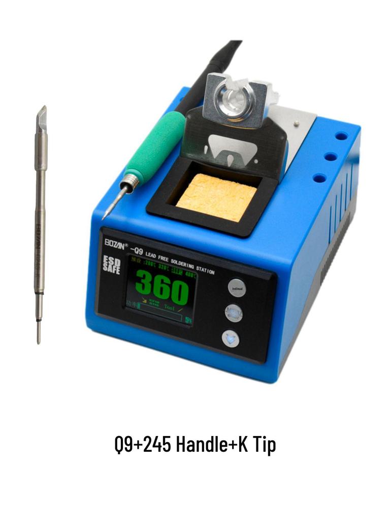 Q9 Color Screen 180W Smart Electric Soldering Iron with Constant Temperature Display for Motherboard Flying Lead Soldering