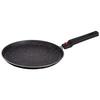 Aluminium Antihaft Dosa Tawa mit abnehmbarem Griff| Granit-Finish | Induktionsboden | Pfoa-frei | Hochtemperaturbeständige Außenbeschichtung