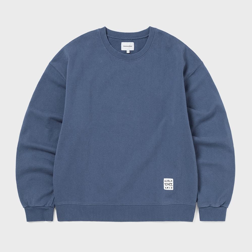 Это Никогда Не То Футболка с Круглым Вырезом TNT Выцветшая Глубокая Вода S