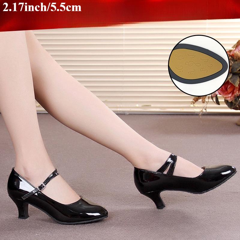 

Women s Dance Shoes with Rubber Soles Low-Heel Multicoloured Modern Dance Shoes Outdoor Performance Footwear 42