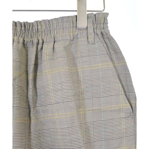 IENA IENA Pants (Others) Women s 38 (M) Gray x Yellow etc. (Check) [Used] [Used]