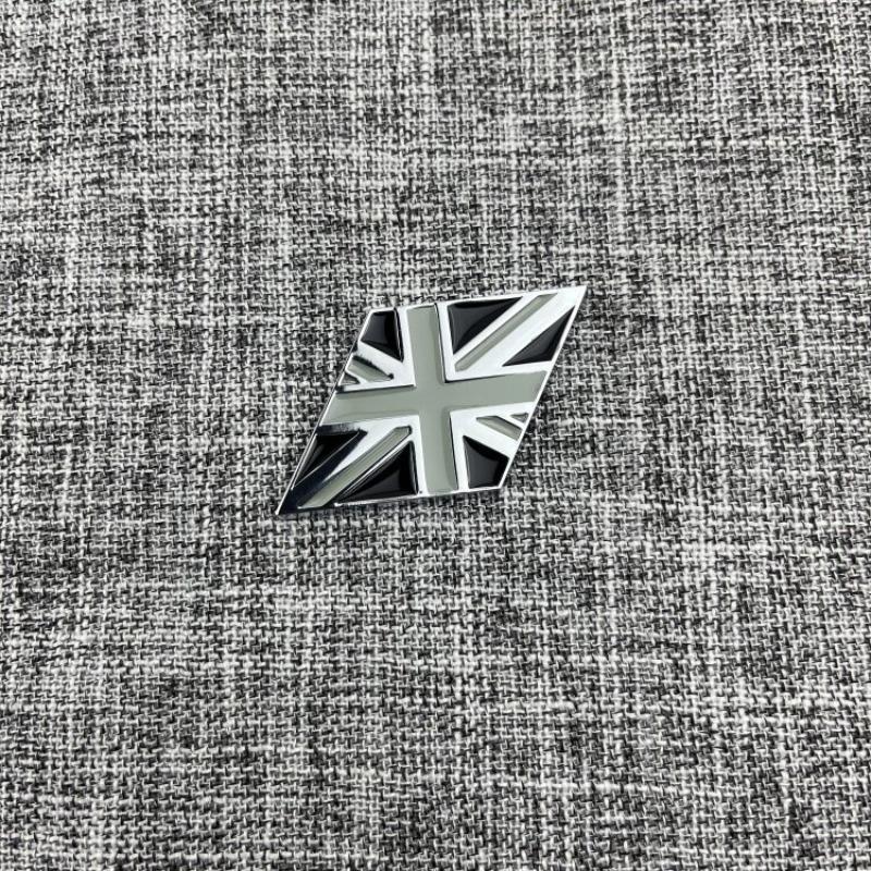 UK Italy Germany flag car sticker metal car logo car scratch sticker leaf board personalized logo logo decoration