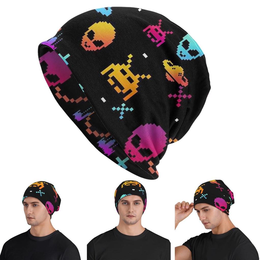 Aliens Space UFO Unisex Adult Beanies Caps Knitted Bonnet Hat Warm Fashion Autumn Winter Outdoor Skullies Hats