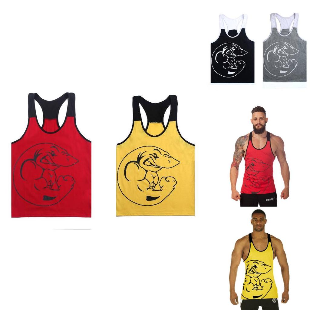 Premium Quick-dry Sleeveless T-shirt For Men Stylish Workout Tank Top