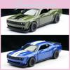 Alloy Car Model Dodge Challenger Srt Toy For Kids And Collectors