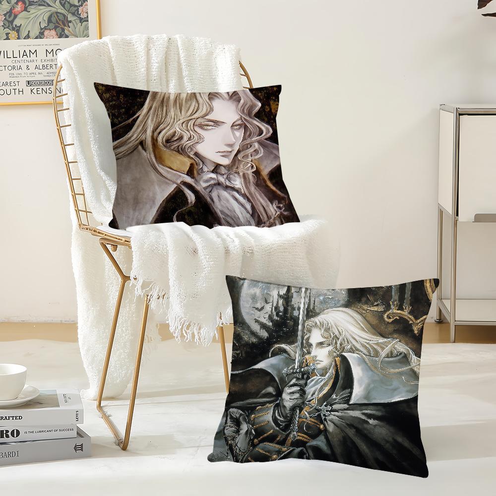 CCastlevania Symphony Of Night Game Alucar Pillow Case Suitable For Bedrooms Living Rooms Cars Home Decoration