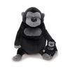Morisaka Global Mochigori Mini 7 X 5 X 14cm Gorilla Plush Toy Soothing Mochi Mochi Cute Animal Mochi Series MOGO-0088