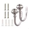 1 paar Curtain Rods Drapery Holdbacks Iron Holders