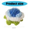Knitted Flowers Smal Flowers Finished Handmade Flowers Artificial Flowers Crochet Flowers for Hair Clothes Decoration