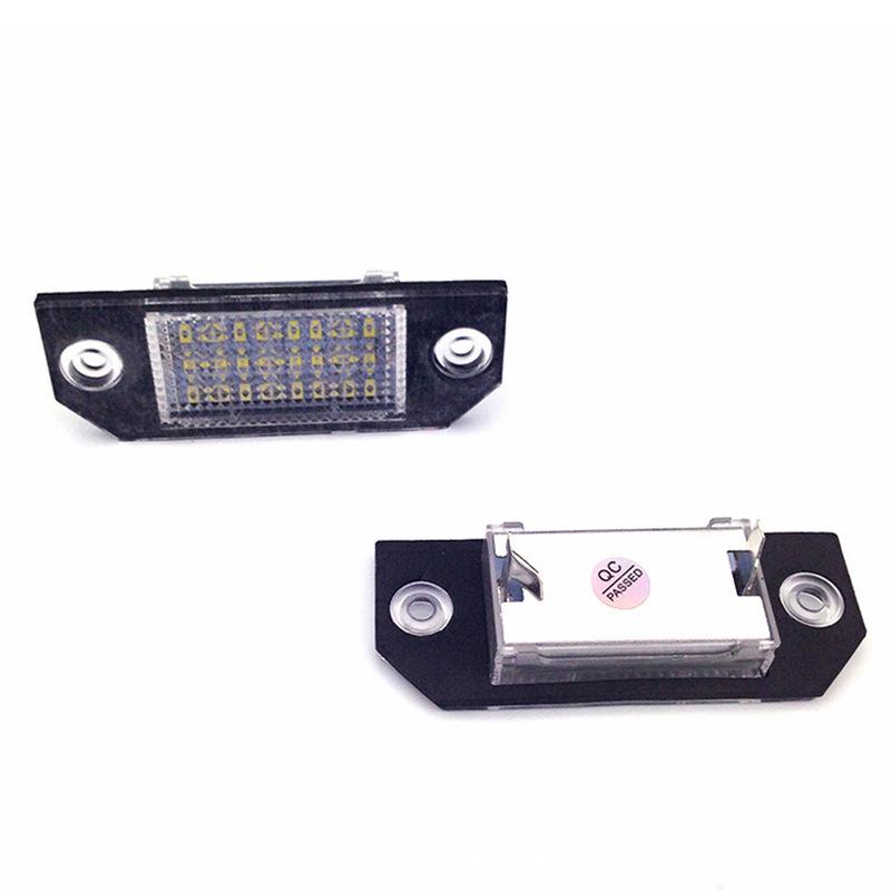 For the Decoding LED Rear License Plate Light Assembly of Ford Classic Focus Two/three Box 05-13 Models