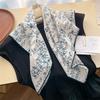 Elegant Handkerchief Scarves 70x70cm Neckerchief Versatile Bandana Scarfs  for Women