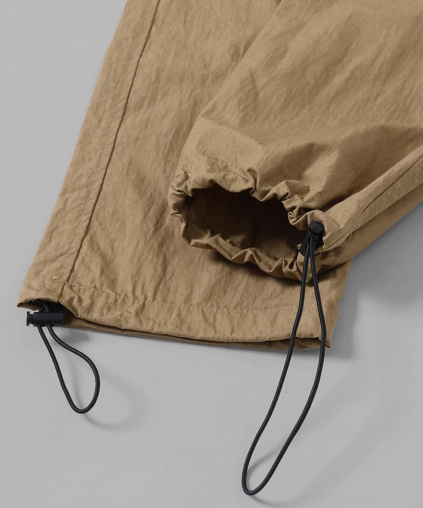 Cliff Mayer Men's Medium Cotton Nylon Easy Cargo Pants, Beige