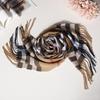Stylish British Plaid Cashmere-Feel Scarf for Men & Children - Autumn/Winter Warm Shawl & Snood