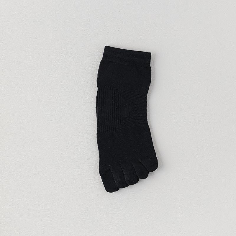 Five-fingered Socks, Men's Cotton Socks, Short Socks, Summer Thin Sweat-absorbing, Deodorizing, Antibacterial, Boneless Toe Split Short Socks