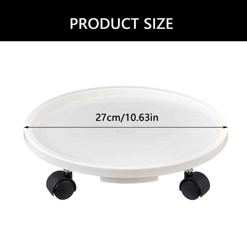 Mobile Platform For Large-Capacity Bottle With Thickened Design And Flexible Caster Wheels For Effortless Movement