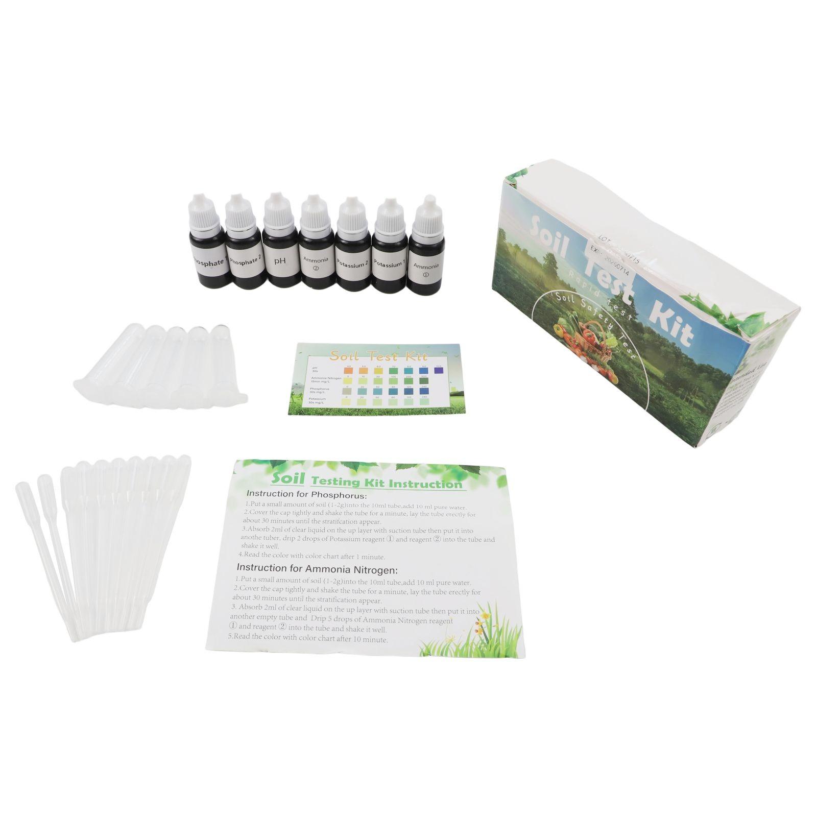 

Accurate Soil Testing 4 In 1 Soil Analysis Garden Tester Soil Test Kit
