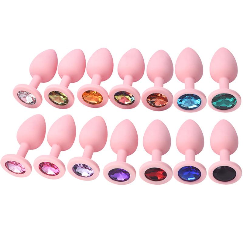 Butt Anal Plug Sex Toys for Women Men Soft Silicone Erotic Massager Stimulator Dildo Vibrator Anal Toys Adult Product Plug