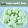 Reusable Chocolate Molds Silicone Bear Cake Mold Steamer Safe Food Baking Pan for Kids Easy Release Pastry Non Stick Heatproof Muffin Pudding Jelly