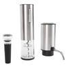 Electric Wine Dispenser Aerator and Corkscrew Set Vacuum Stopper Foil Cutter Wine Pourer USB Rechargeable Automatic Wine Bottle Opener Kit