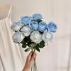 5 Pcs Artificial roses Valentine's Day home Wedding Decoration Flower wall Artificial Flowers