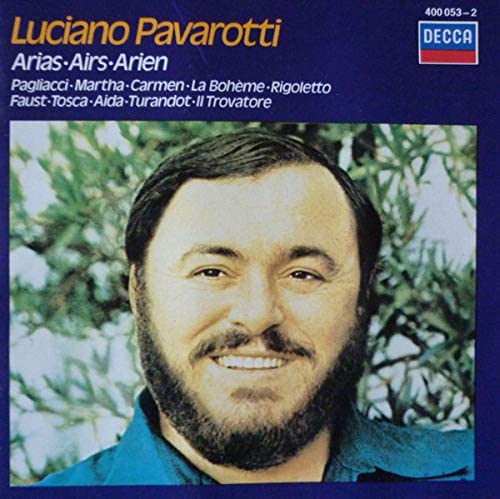 CD LUCIANO PAVAROTTI - Arias Airs Arien 4000532 Decca 1983 Germany ObiWorld Music Used