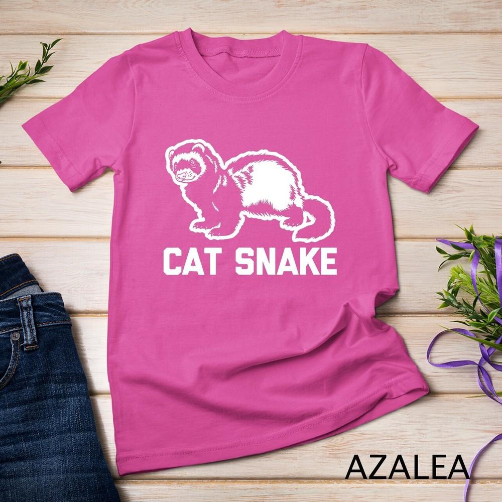

Funny Ferret Shirt Cat Snake T-Shirt funny saying animal Unisex T-shirt S