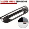 JeCar Carbon Fiber Tailgate Door Handle Cover Trim Accessories for Jeep Gladiator JT 2020-2023