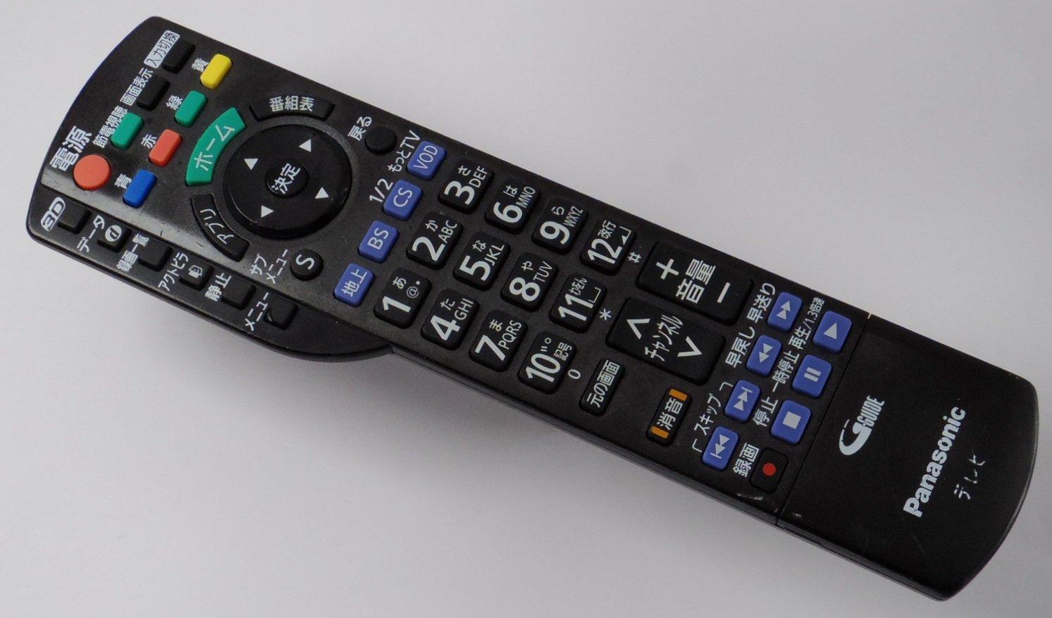 

Пульт дистанционного управления ЖК-телевизором Panasonic N2QAYB000848