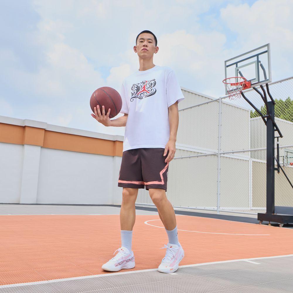 Jordan Luka .77 Basketball Shoes Men's Low Top White Pink