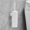 Stainless Steel Bathroom Toilet Brush Holder Accessories Black Toilet Brush Wall Mounted WC Cleaner Brush FR07