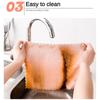 Kitchen Rag Delicate Touch Not Easy To Fade Or Shed Hair 3 Colors Coral Velvet Cleaning Cloth Dishcloth And Wet Dual Use