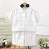 Children's Short-sleeved Short Pants And Shirt Set - Summer Boys' Casual Outfit