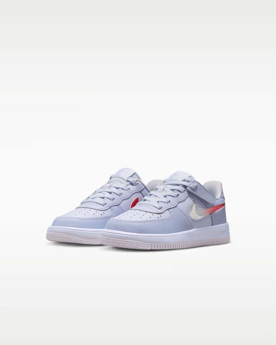 IR0592-001 Nike PS Force 1 Low EasyOn  Football Grey/Ghost 10.5C