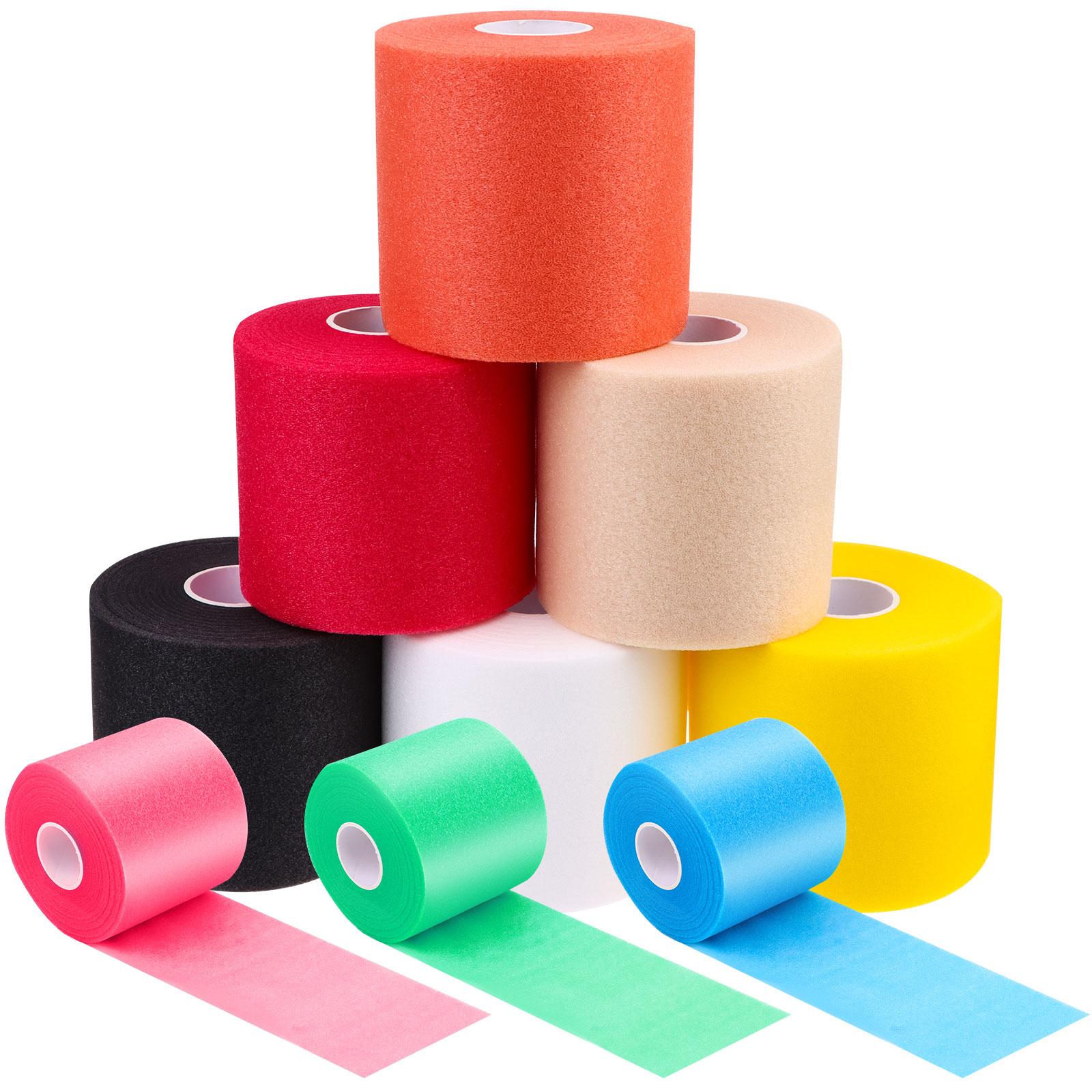 

Спортивна стрічка з поролону з 9 шт. Попереднє обгортання та спортивна стрічка. Повітропроникна спортивна стрічка. 1