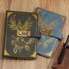 Set Regalo Quaderno Password A5 - Registro Riunioni d'Affari d'Ufficio & Diario Vintage con Logo Personalizzabile.