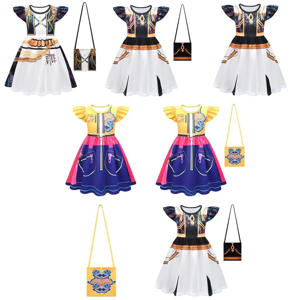 Kpop Dämonenjäger Kinder Märchenkleid Aus Polyesterstoff Für Kinder