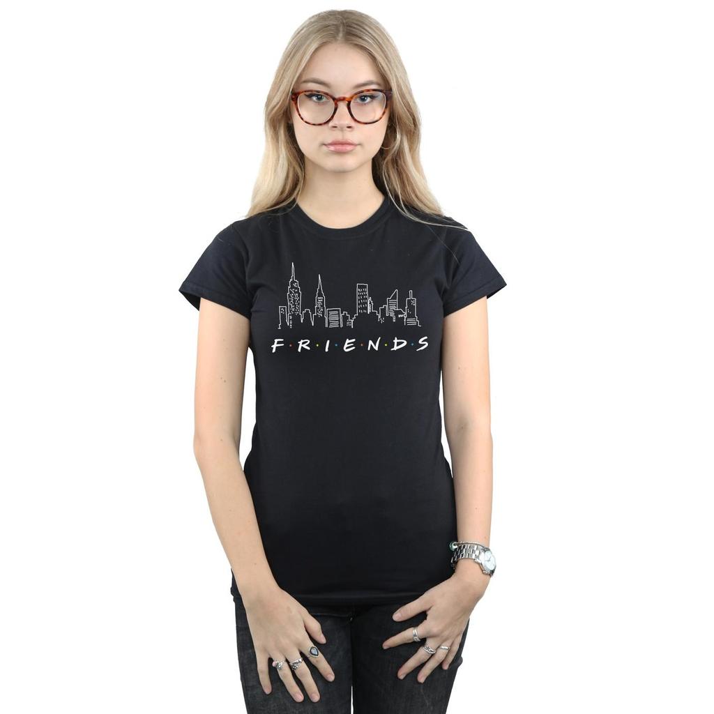 Friends Womens/Ladies Skyline Logo Cotton T-Shirt