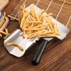 Stainless Steel Single-Handle French Fry Shovel - Ideal for Burger Shops