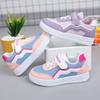 Girl's Fashion Non Slip Sneakers Purple Casual Shoes Students Running Shoes Kids Girls Outdoor Shoes