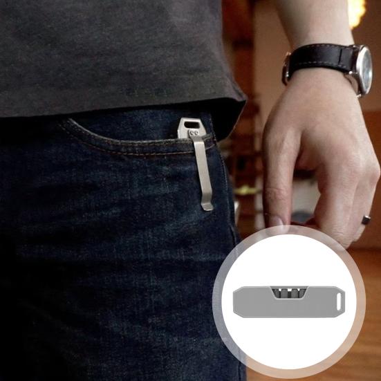 1 Set Metal EDC Pocket Tool Heavy Duty Aluminum Alloy