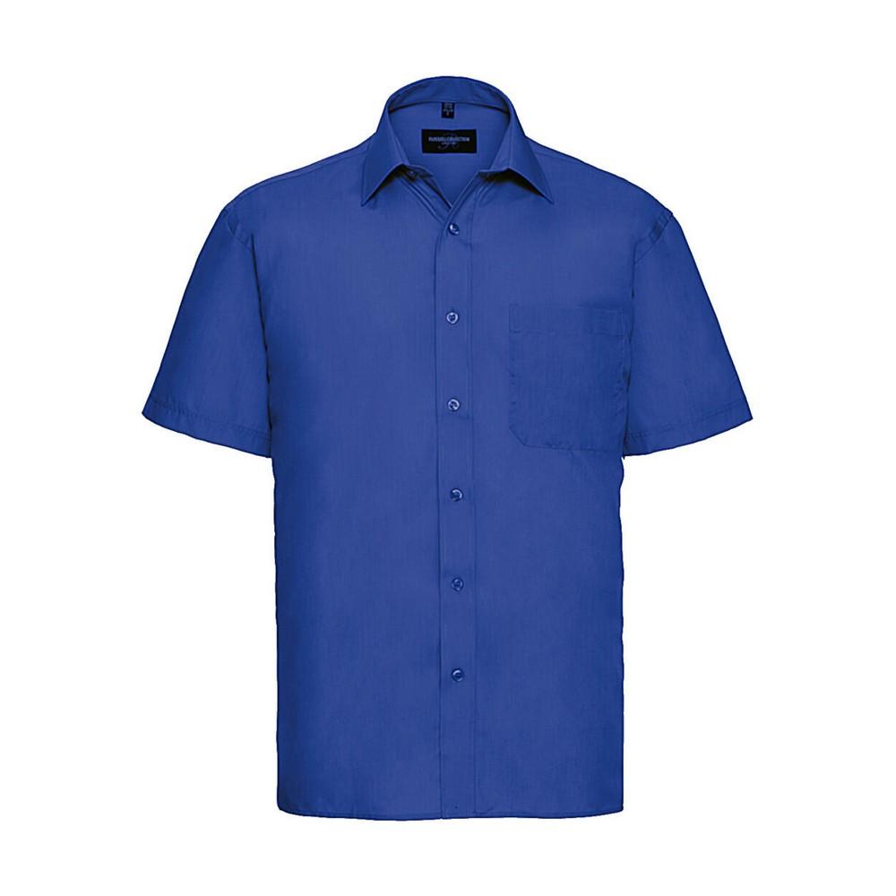Russell Collection Mens Poplin Shirt