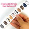 Cute 500Pcs Kawaii Cartoon Cat Tuo Tuo Roll Stickers Skateboard Laptop Luggage Skateboard Phone Gift Waterproof Phone Cute Sticker