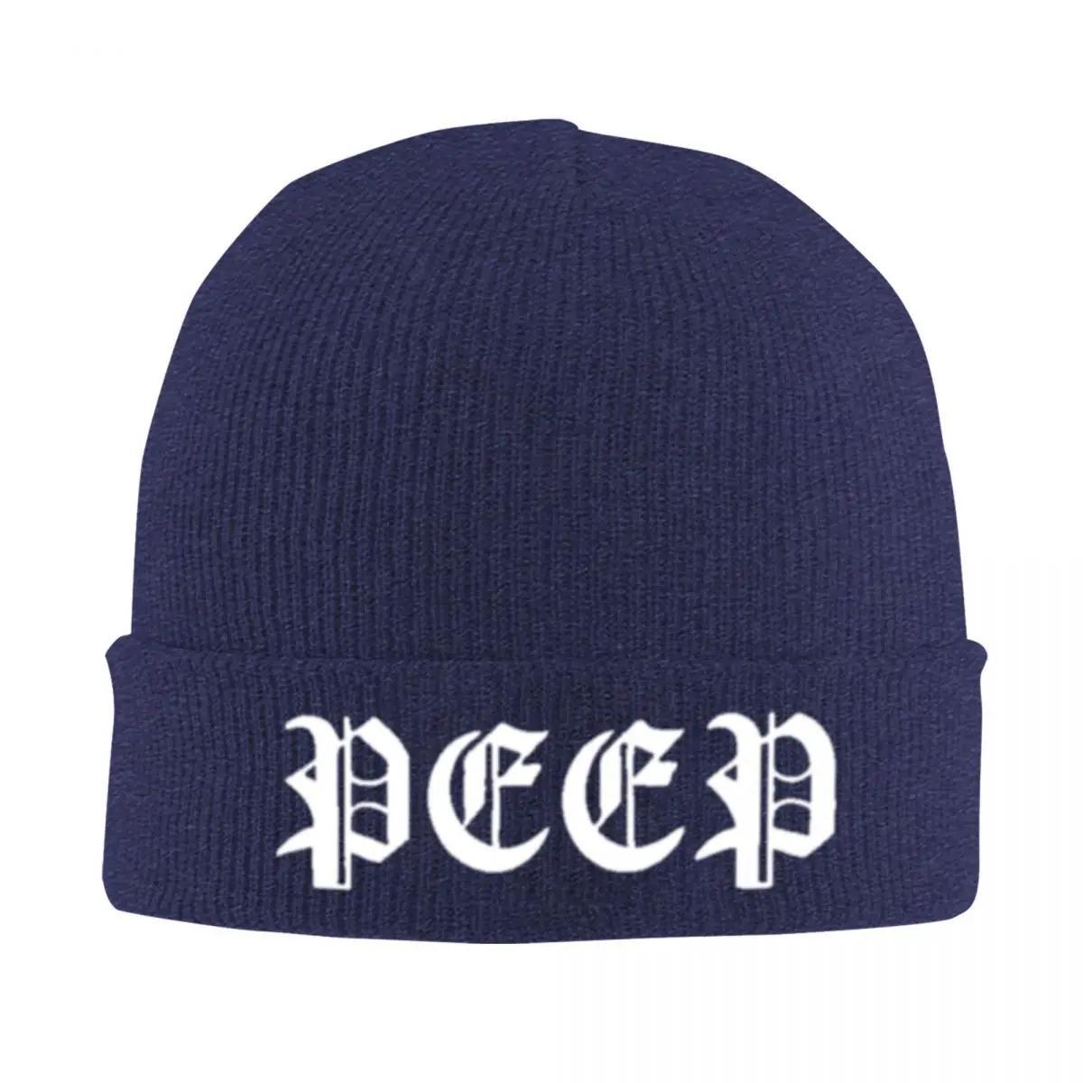 

Lil Peep Knitted Caps Women s Unisex s Skullies Beanies Autumn Winter Hat Acrylic Gustav Rapper Goth Gothic Casual Melon Cap